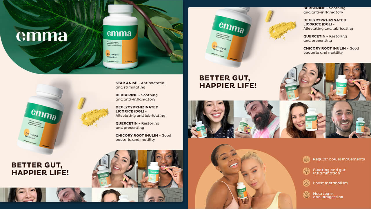After image: Emma Relief Wellness: Professionally crafted product listing designed to boost discoverability and drive higher sales.